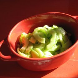Japanese Vinegared Cucumbers