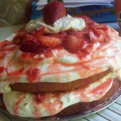 Kittencal's Strawberry Shortcake