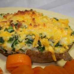 Spinach Twice Baked Potatoes