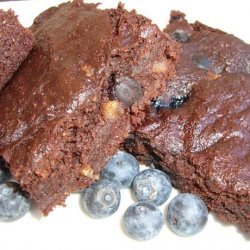 Low Fat Blueberry Brownies