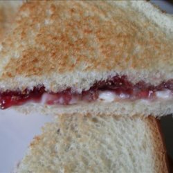 Cream Cheese and Jelly Sandwich