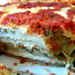 Oven Fried Eggplant or and Zucchini Parmesan