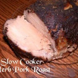 Slow Cooker Herb Pork Roast