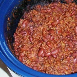 Crock Pot Chili Con Carne With Beans