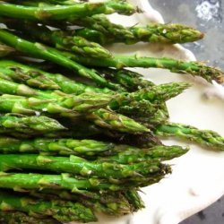 Oven Roasted Asparagus With Garlic