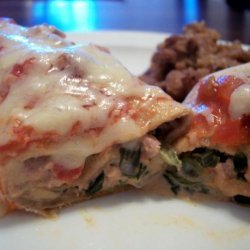 Oven-Baked Turkey-Spinach Enchiladas Extraordinaire