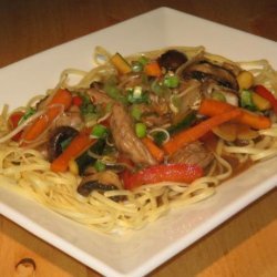 Authentic Pork Lo Mein - Chinese