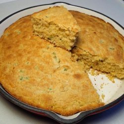 Cornbread With Jalapeno and Cheddar Cheese