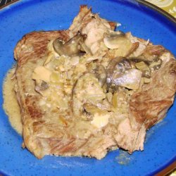 Slow Cooker Beef in Mushroom Gravy