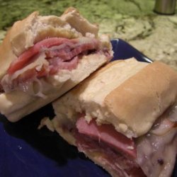 It's a Gouda!  Hot Ham Sandwich