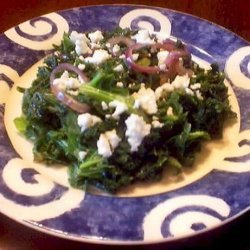 Feta Cheese, Kale & Red Onions