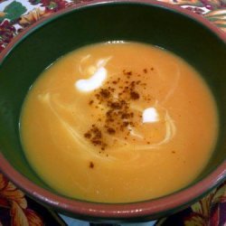 Sweet Potato & Pear Soup
