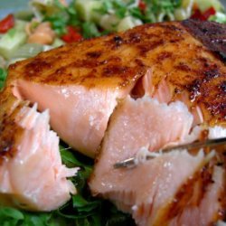 Salmon With Sweet and Spicy Rub