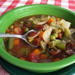 Ground Beef Vegetable Soup
