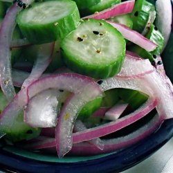 Cucumber and Onion Salad