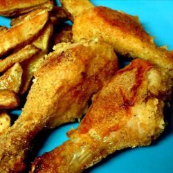 Crunchy Baked  fried  Chicken