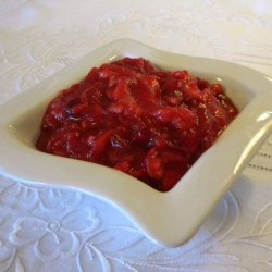 Delicious Cranberry-Pineapple Sauce