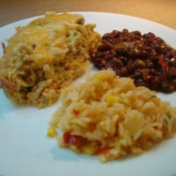 Lower Fat Chiles (Chiles) Rellenos Casserole
