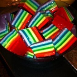 Rainbow Jello