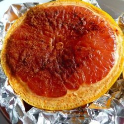 Broiled grapefruit, KID-PLEASER - adults too!