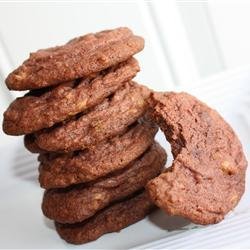 Chocolate Peanut Butter Pudding Cookies