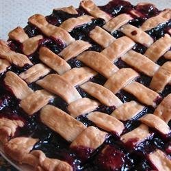 Grandma's Blueberry Pie