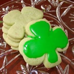 Irish Shamrock Cookies