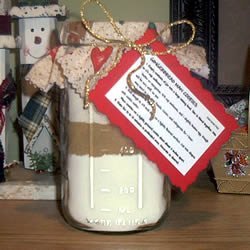 Gingerbread Cookie Mix in a Jar