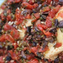 Chicken Thighs With Tomatoes, Olives and Capers