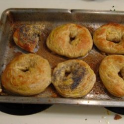 Beautiful Bagels - (using bread machine to make the dough)