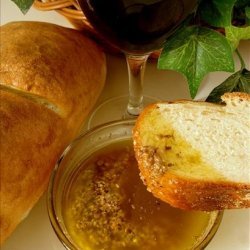 Parmesan and Garlic Dipping Oil