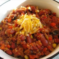 Easy Spicy Vegetarian Chili