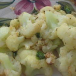 Prudhomme's Cajun Cauliflower in Garlic Sauce
