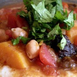 Moroccan Vegetable Stew With Couscous