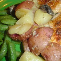 30-Minute Garlic Chicken With Potatoes