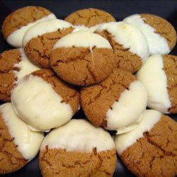 Dipped Gingersnaps