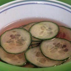 Ww Sweet-Hot Marinated Cucumbers 0-Points
