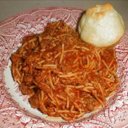 Crock Pot Spaghetti