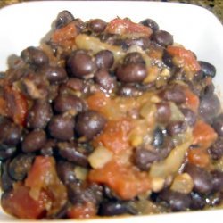 Simmered Black Beans