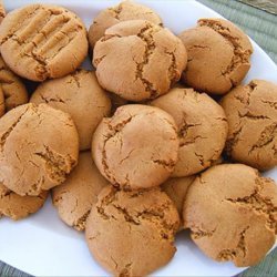No-Flour Peanut Butter Cookies
