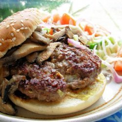 Grilled Blue Cheese Burgers