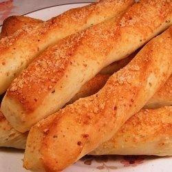 Parmesan and Garlic Breadsticks