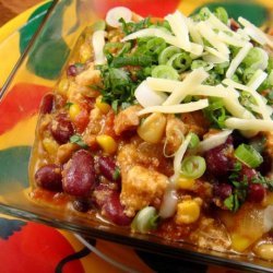 Slow-Cooked Chicken Chili