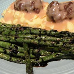 Grilled Asparagus With Balsamic Syrup