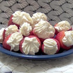 Low Fat Stuffed Strawberries