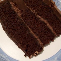 Perfect Chocolate Cake With Whipped Cream Filling