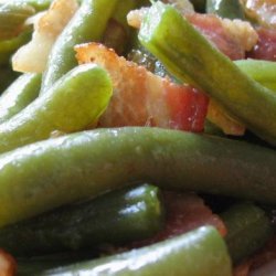 Green Beans With Bacon & Onion