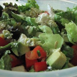 Mexican Salad With Honey Lime Dressing