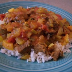 Leftover Lamb Curry