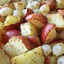 Potatoes and Onions (Adapted from Giada De Laurentiis)